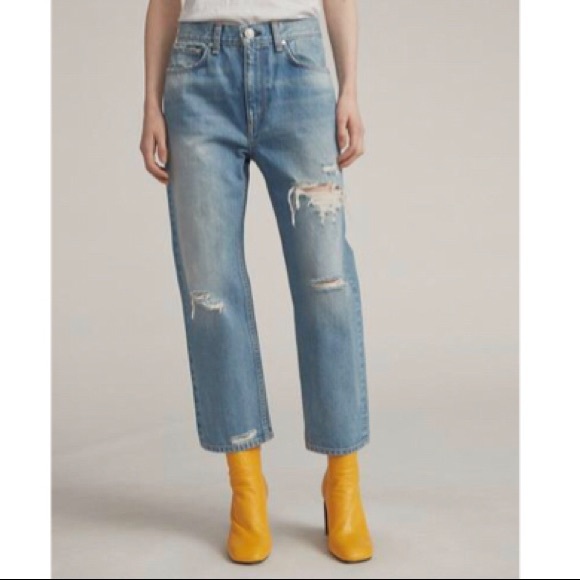 rag & bone Denim - RAG & BONE Hel with Holes Boy Jean NWT SZ29